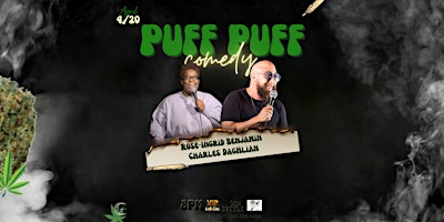 Primaire afbeelding van PUFF PUFF Comedy - CULTURES COMEDY CLUB SATURDAY 8PM