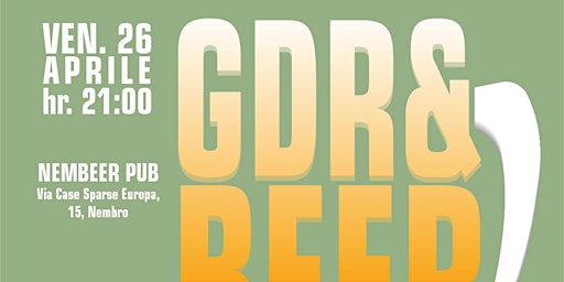 Imagem principal do evento GDR & Beer 0.4