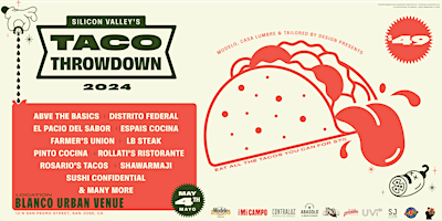 Modelo, Casa Lumbre & TBD Presents: The Silicon Valley Taco Throwdown primary image
