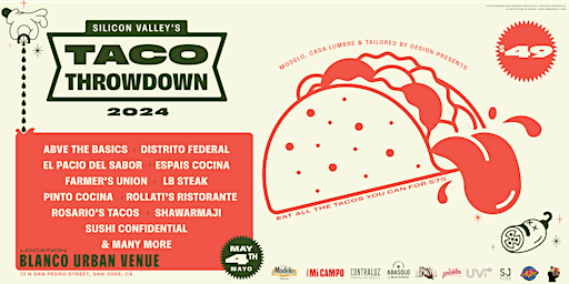 Immagine principale di Modelo, Casa Lumbre & TBD Presents: The Silicon Valley Taco Throwdown 