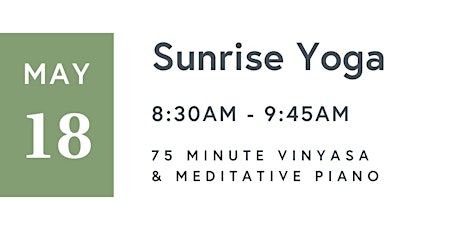 Sunrise Yoga