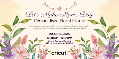 Hauptbild für Let's Make Mom's Day with Cricut