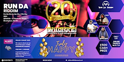 Immagine principale di Run Da Riddim / Wildfyre Ent 20th Anniversary 