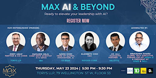 MAX AI & Beyond: Ready to Elevate your Leadership with AI? primary image