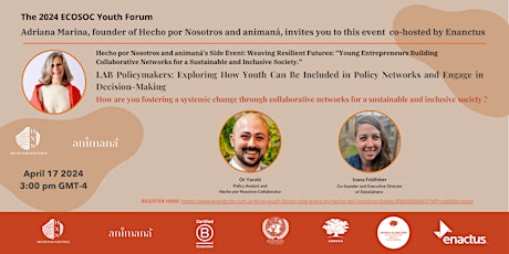 UN Youth Forum Side Event by Hecho por Nosotros