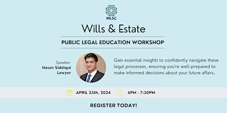 Wills & Estate Workshop