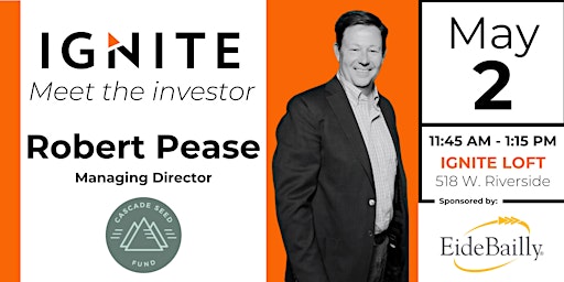 Imagen principal de Meet the Investor with Robert Pease