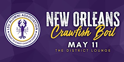 Primaire afbeelding van LSU Alumni Crawfish Boil & Baseball Watch Party