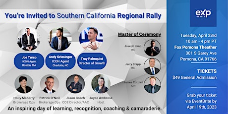 eXp Regional Rally - Southern California
