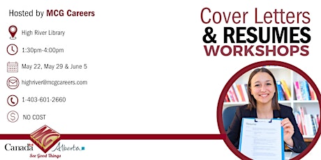 Imagen principal de Cover Letters & Resumes Workshops by MCG Careers