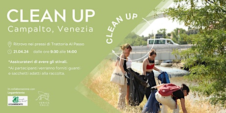 Clean Up - Campalto, Venezia