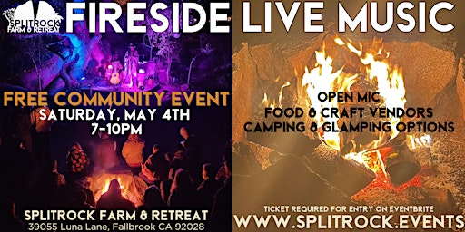 Hauptbild für Splitrock Community Fireside - May the 4th Be With You