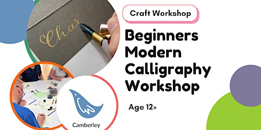 Beginners Modern Calligraphy Workshop with Sammi in Camberley primary image