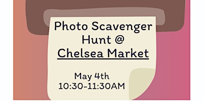 Photo Scavenger Hunt at Chelsea Market primary image