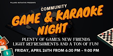 Community Game & Karaoke Night!