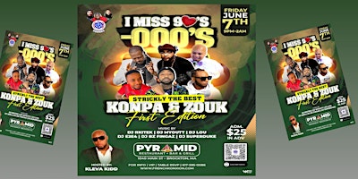 Imagem principal do evento I MISS 90'S-000'S  Strictly The Best KONPA & ZOUK