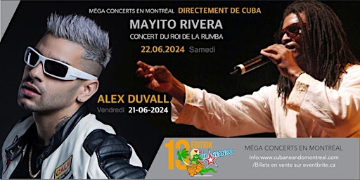 DIRECTEMENT DE CUBA ALEX DUVALL ET MAYITO RIVERA primary image
