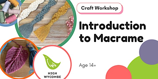 Hauptbild für Introduction to Macrame - in High Wycombe