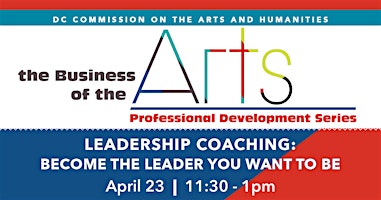 Imagen principal de Business of the Arts: Leadership Coaching