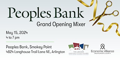 Image principale de Peoples Bank Grand Opening Mixer