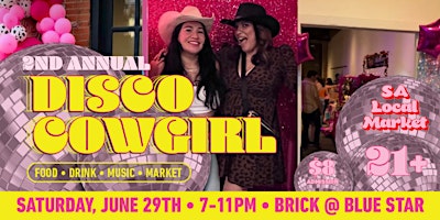 Primaire afbeelding van 2nd Annual Disco Cowgirl- A Pop-Up Party