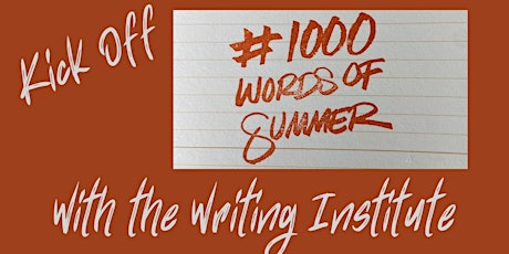 #1000 Words of Summer Launch Event