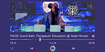 Hauptbild für PAUSE Sound Bath: Therapeutic Relaxation