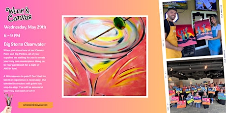 Clearwater Paint and Sip – Pink Martini