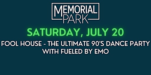 Imagen principal de Fool House - The Ultimate 90's Dance Party with Fueled by Emo