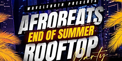 Imagem principal do evento Afrobeats Rooftop Party