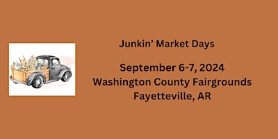 Primaire afbeelding van Junkin' Market Days Fall Market (Vendors)