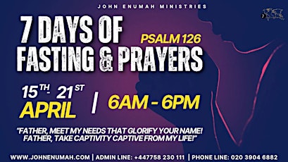 7 DAYS FASTING AND PRAYERS WITH APOSTLE JOHN ENUMAH  @APOSTOLICTV (YouTube)