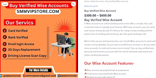 Buy Verified Wise Account primary image