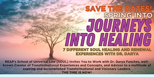 Journeys Into Healing - April 26 primary image
