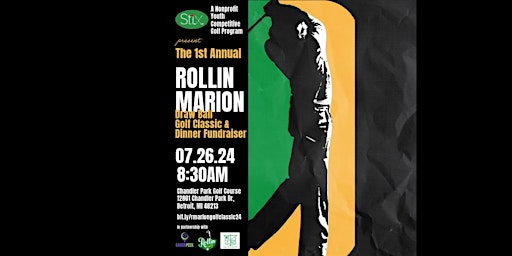 Imagem principal do evento The 1st Annual Rollin Marion Draw Ball Golf Classic and Dinner Fundraiser
