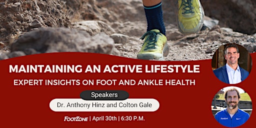 Image principale de Maintaining an Active Lifestyle: Expert Insights on Foot and Ankle Health