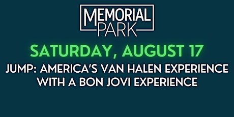 JUMP: America's Van Halen Experience with a BON JOVI experience