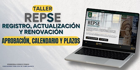 Taller REPSE Registro, Actualización y Renovación | Aprobación, Calendario