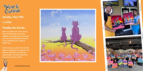 Pinellas Paint and Sip – Cat and Kitten