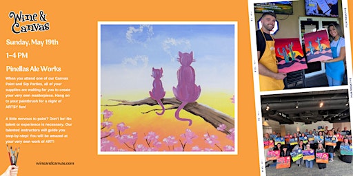 Pinellas Paint and Sip – Cat and Kitten  primärbild