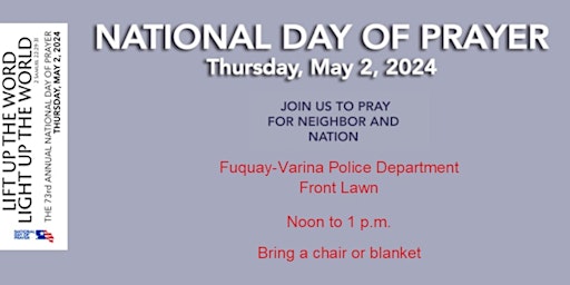 Primaire afbeelding van National Day of Prayer - Fuquay-Varina Observance