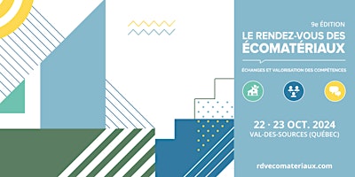 Imagem principal do evento Rendez-vous des écomatériaux - 9e édition