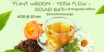 Plant Wisdom - Yoga Flow + Sound Bath primary image