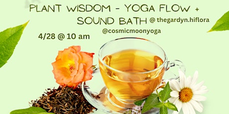 Plant Wisdom - Yoga Flow + Sound Bath