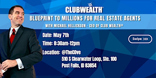 Imagem principal do evento Blueprint to Millions for Real Estate Agents | Post Falls, ID