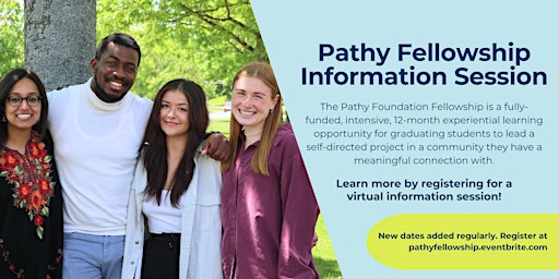 Hauptbild für Pathy Foundation Fellowship Information Session