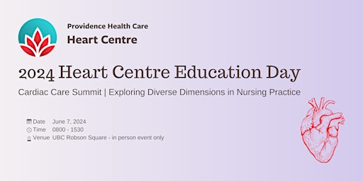 Heart Centre Nursing Education Day 2024 primary image
