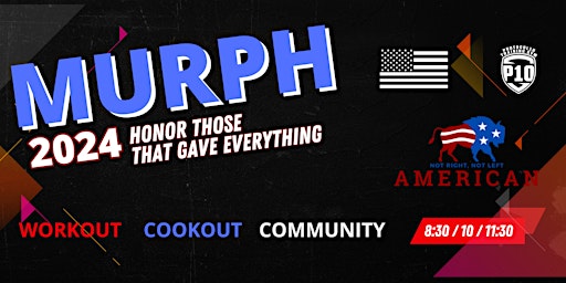 Primaire afbeelding van MURPH Workout & Cookout 2024