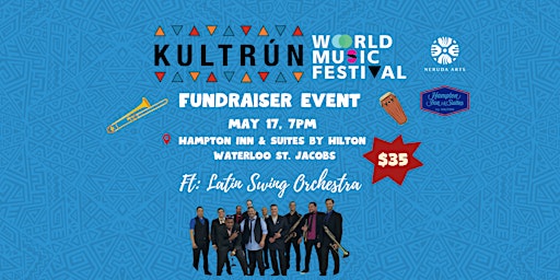 Primaire afbeelding van KULTRÚN WORLD MUSIC FESTIVAL FUNDRAISER