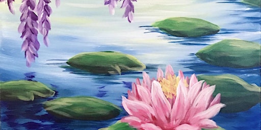 Primaire afbeelding van Naples Paint and Sip – Water Lilies & Willows